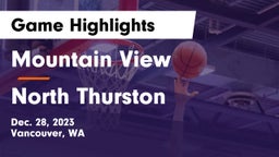 Mountain View  vs North Thurston Game Highlights - Dec. 28, 2023