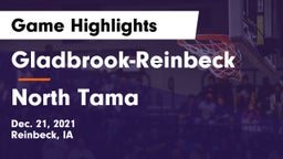 Gladbrook-Reinbeck  vs North Tama  Game Highlights - Dec. 21, 2021
