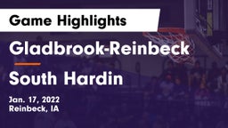 Gladbrook-Reinbeck  vs South Hardin  Game Highlights - Jan. 17, 2022