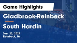 Gladbrook-Reinbeck  vs South Hardin  Game Highlights - Jan. 20, 2024