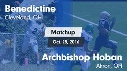 Matchup: Benedictine High vs. Archbishop Hoban  2016