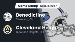 Recap: Benedictine  vs. Cleveland Heights  2017