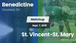 Matchup: Benedictine High vs. St. Vincent-St. Mary  2018