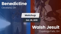 Matchup: Benedictine High vs. Walsh Jesuit  2018
