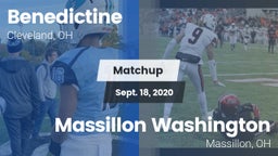 Matchup: Benedictine High vs. Massillon Washington  2020