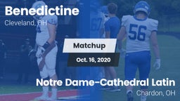 Matchup: Benedictine High vs. Notre Dame-Cathedral Latin  2020