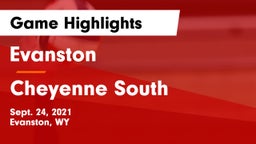 Evanston  vs Cheyenne South  Game Highlights - Sept. 24, 2021