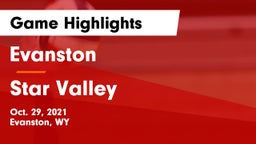 Evanston  vs Star Valley  Game Highlights - Oct. 29, 2021