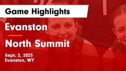 Evanston  vs North Summit Game Highlights - Sept. 2, 2023