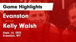 Evanston  vs Kelly Walsh  Game Highlights - Sept. 16, 2023