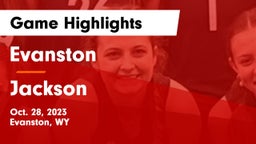 Evanston  vs Jackson  Game Highlights - Oct. 28, 2023