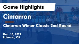 Cimarron  vs Cimarron Winter Classic 2nd Round Game Highlights - Dec. 10, 2021
