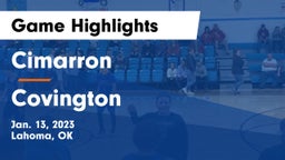 Cimarron  vs Covington Game Highlights - Jan. 13, 2023