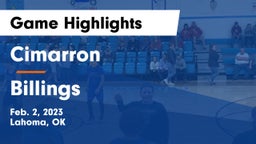 Cimarron  vs Billings  Game Highlights - Feb. 2, 2023