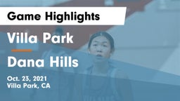 Villa Park  vs Dana Hills  Game Highlights - Oct. 23, 2021