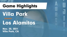 Villa Park  vs Los Alamitos  Game Highlights - Nov. 20, 2021