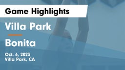 Villa Park  vs Bonita  Game Highlights - Oct. 6, 2023