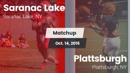 Matchup: Saranac Lake High vs. Plattsburgh  2016