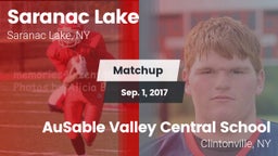 Matchup: Saranac Lake High vs. AuSable Valley Central School 2017
