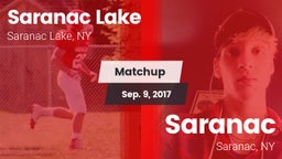Matchup: Saranac Lake High vs. Saranac  2017