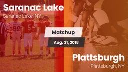 Matchup: Saranac Lake High vs. Plattsburgh  2018