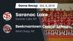 Recap: Saranac Lake  vs. Beekmantown Central School 2018