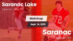 Matchup: Saranac Lake High vs. Saranac  2019