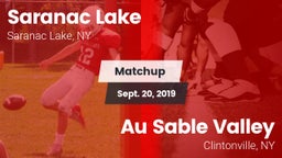 Matchup: Saranac Lake High vs. Au Sable Valley  2019