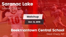 Matchup: Saranac Lake High vs. Beekmantown Central School 2019