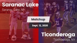 Matchup: Saranac Lake High vs. Ticonderoga  2020