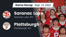 Recap: Saranac Lake  vs. Plattsburgh  2022