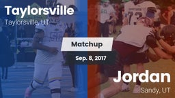 Matchup: Taylorsville High vs. Jordan  2017