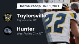 Recap: Taylorsville  vs. Hunter  2021