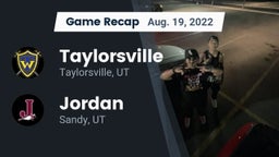 Recap: Taylorsville  vs. Jordan  2022