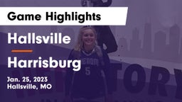 Hallsville  vs Harrisburg  Game Highlights - Jan. 25, 2023