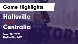 Hallsville  vs Centralia  Game Highlights - Jan. 28, 2023