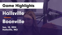 Hallsville  vs Boonville  Game Highlights - Jan. 10, 2024