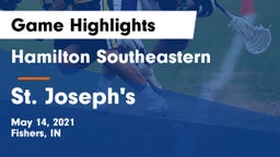 Hamilton Southeastern  vs St. Joseph's  Game Highlights - May 14, 2021