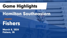Hamilton Southeastern  vs Fishers  Game Highlights - March 8, 2024