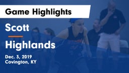 Scott  vs Highlands  Game Highlights - Dec. 3, 2019