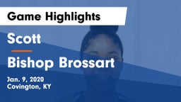 Scott  vs Bishop Brossart  Game Highlights - Jan. 9, 2020