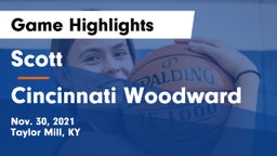 Scott  vs Cincinnati Woodward Game Highlights - Nov. 30, 2021