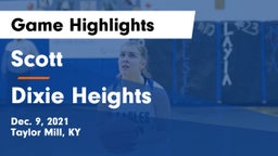 Scott  vs Dixie Heights  Game Highlights - Dec. 9, 2021
