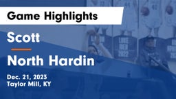 Scott  vs North Hardin  Game Highlights - Dec. 21, 2023