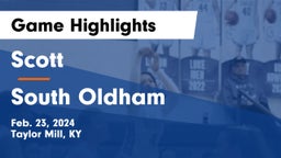 Scott  vs South Oldham  Game Highlights - Feb. 23, 2024