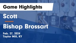 Scott  vs Bishop Brossart  Game Highlights - Feb. 27, 2024