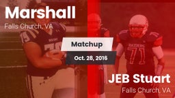 Matchup: Marshall  vs. JEB Stuart  2016
