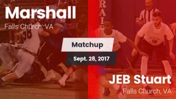 Matchup: Marshall  vs. JEB Stuart  2017