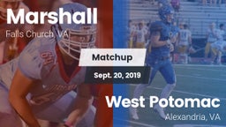 Matchup: Marshall  vs. West Potomac  2019