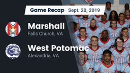 Recap: Marshall  vs. West Potomac  2019